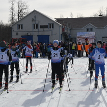 Соревнования по лыжным гонкам на призы газеты «Волжская коммуна»